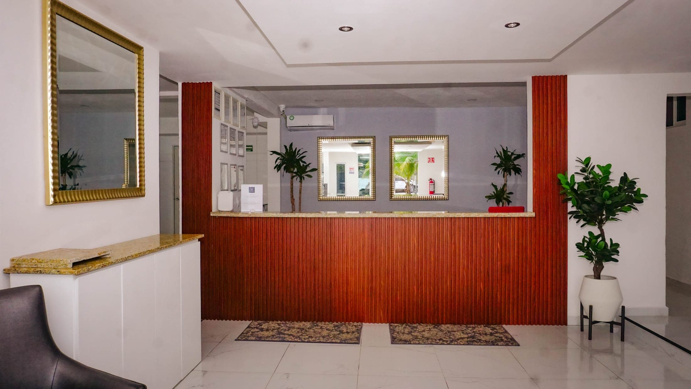Recepción de Casa Muranta